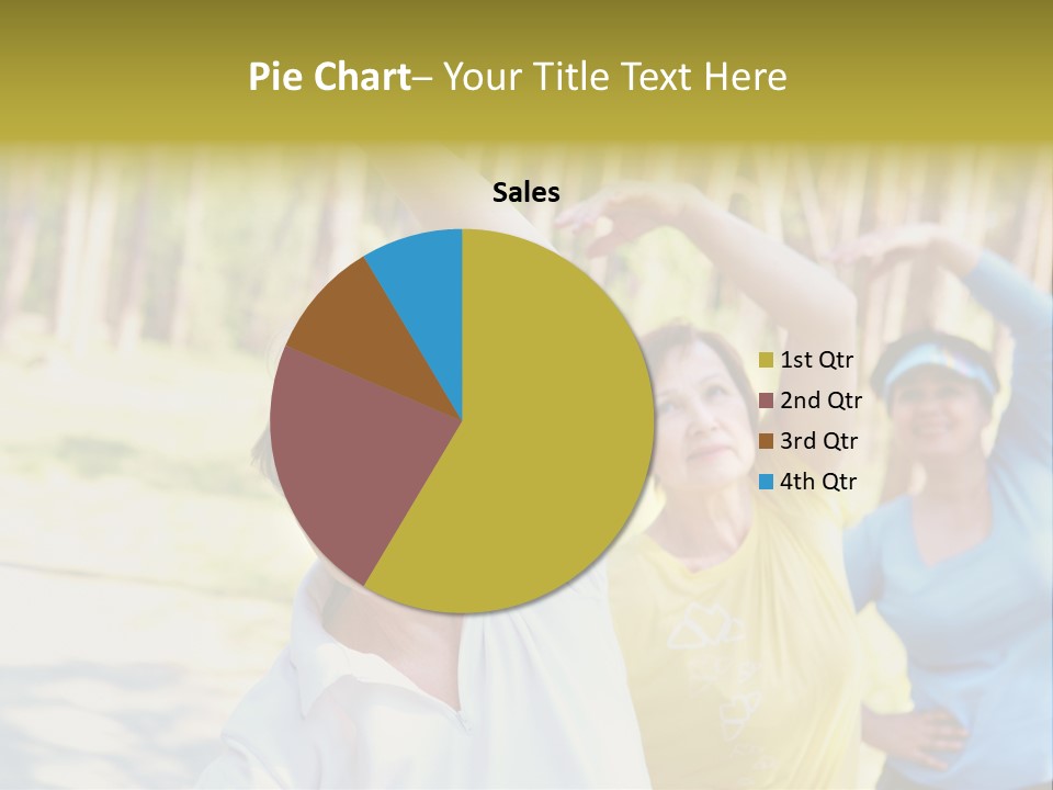 White Energetic People PowerPoint Template