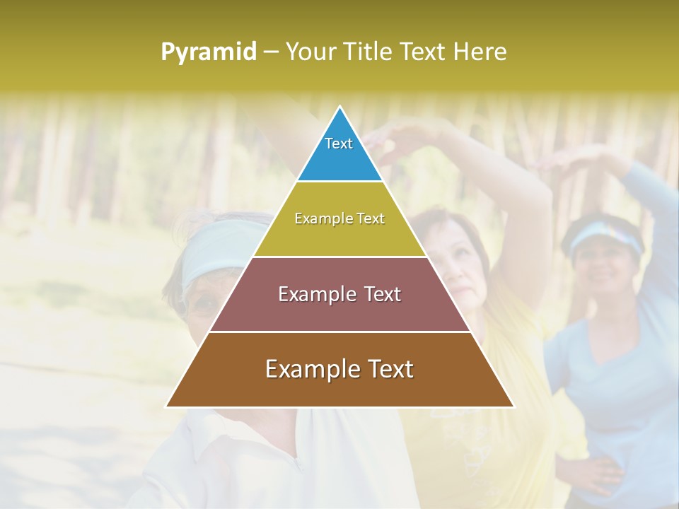 White Energetic People PowerPoint Template