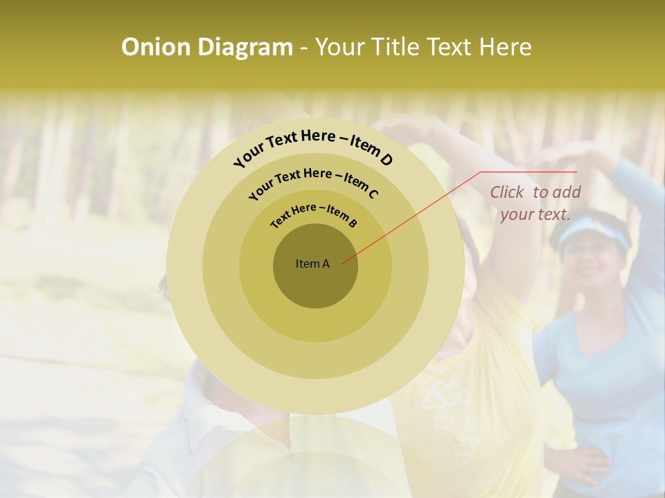 White Energetic People PowerPoint Template