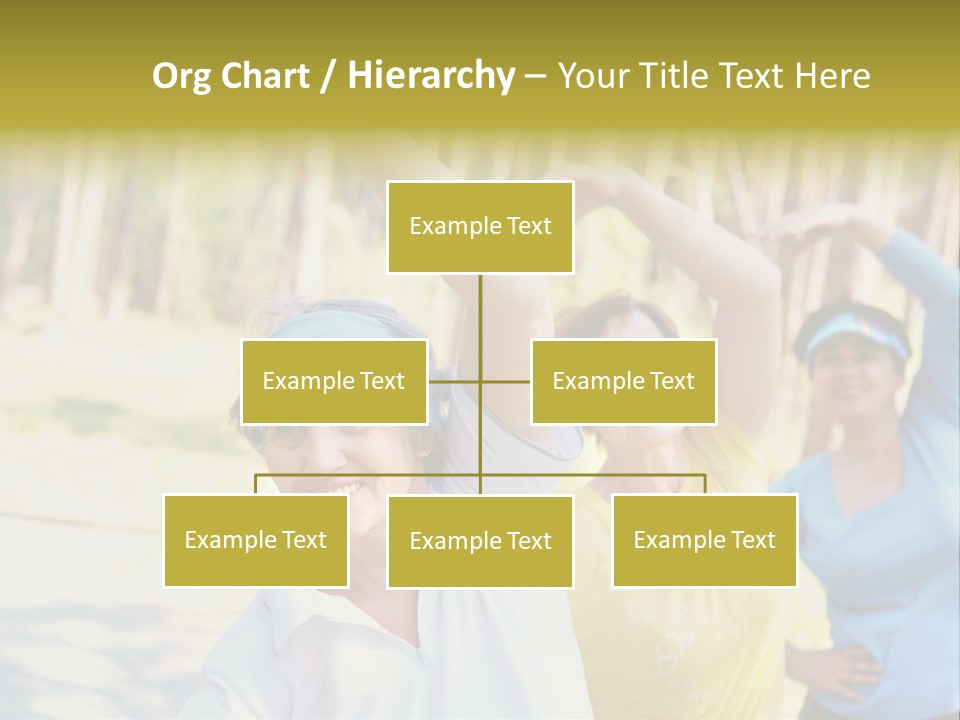 White Energetic People PowerPoint Template