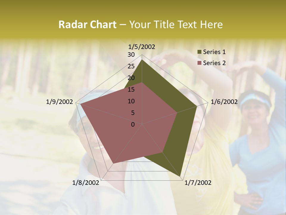 White Energetic People PowerPoint Template