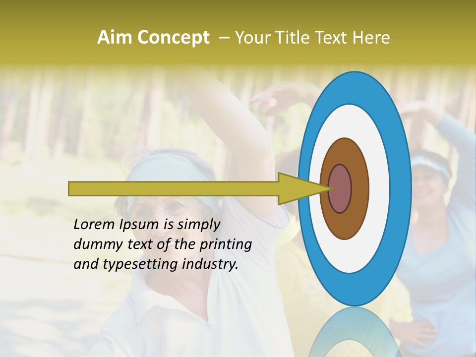 White Energetic People PowerPoint Template