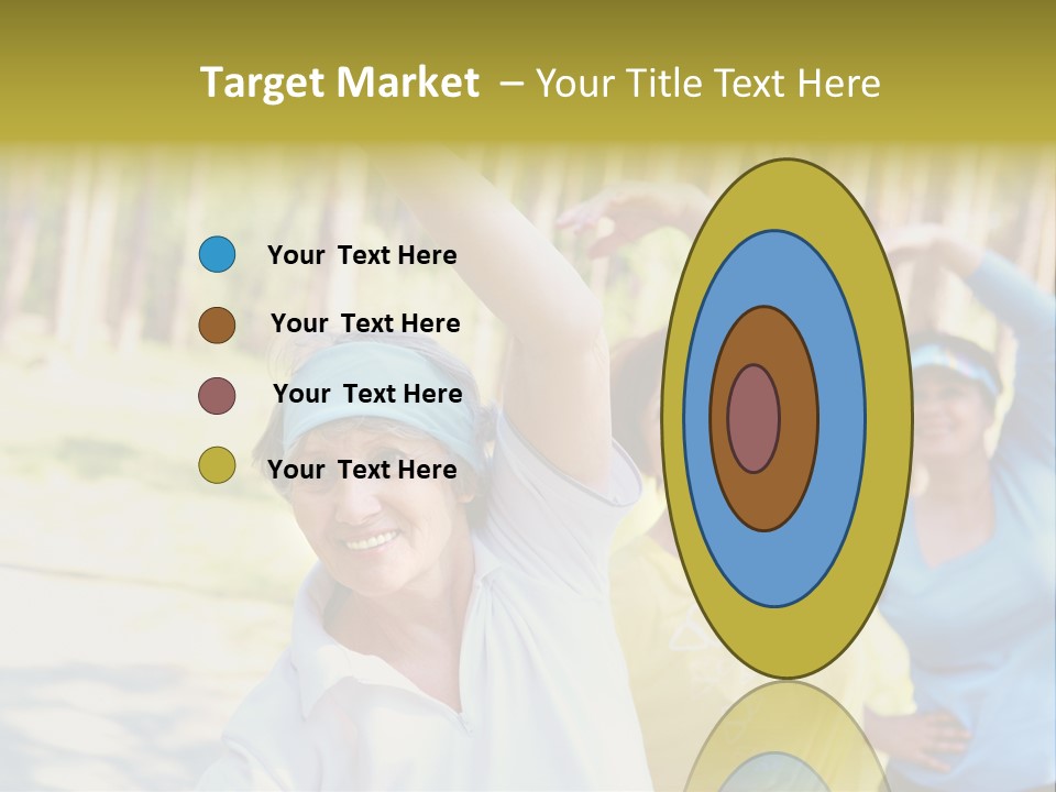 White Energetic People PowerPoint Template