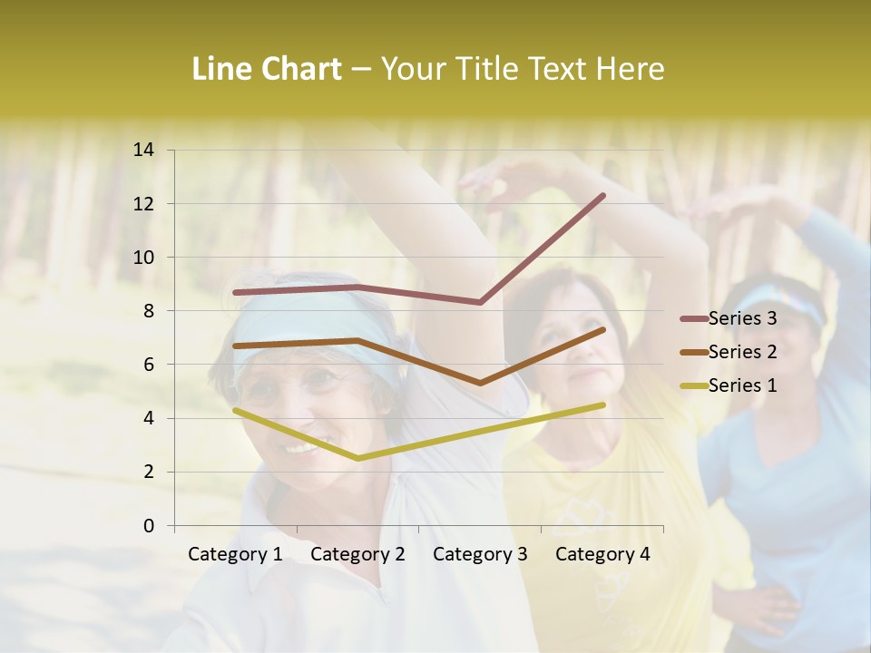 White Energetic People PowerPoint Template