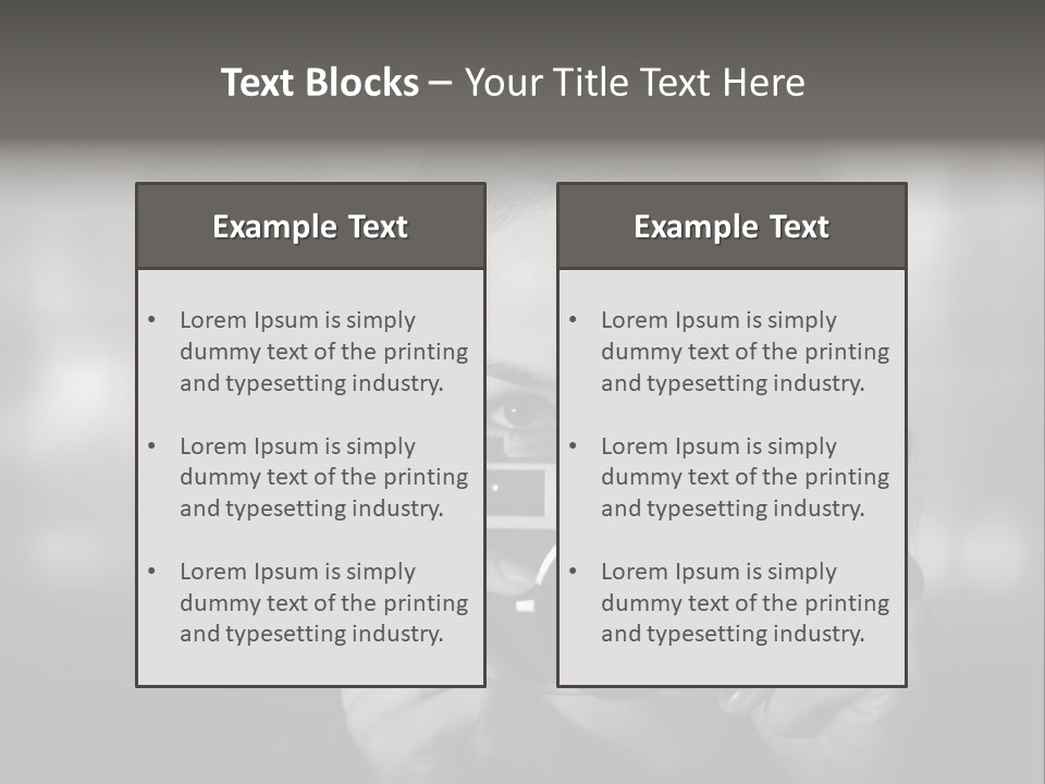 Old Hiding Film PowerPoint Template