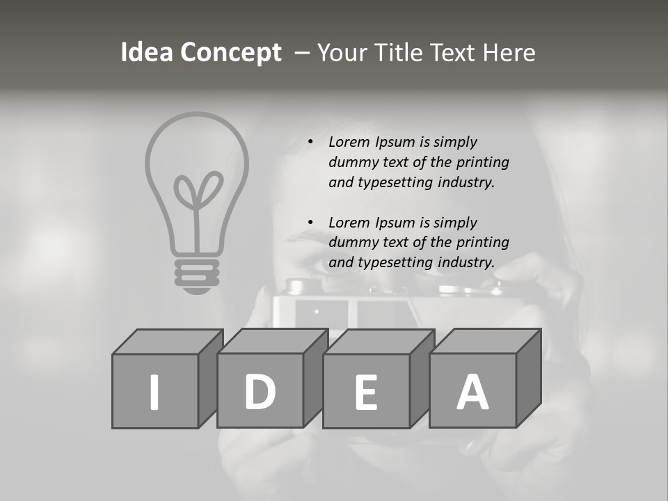 Old Hiding Film PowerPoint Template