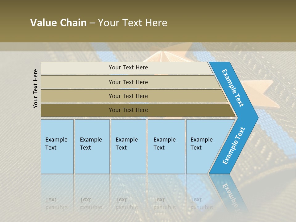 Airborne Epaulettes Gold PowerPoint Template