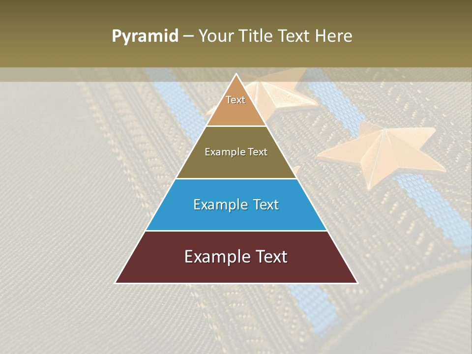 Airborne Epaulettes Gold PowerPoint Template