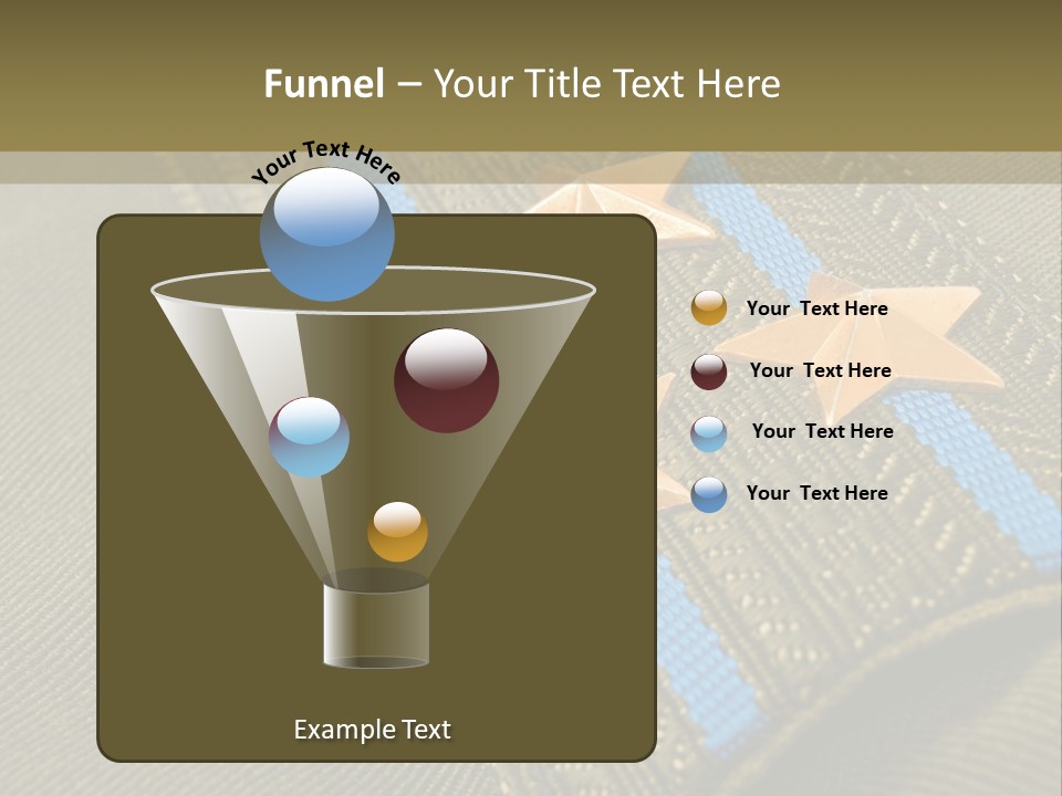 Airborne Epaulettes Gold PowerPoint Template
