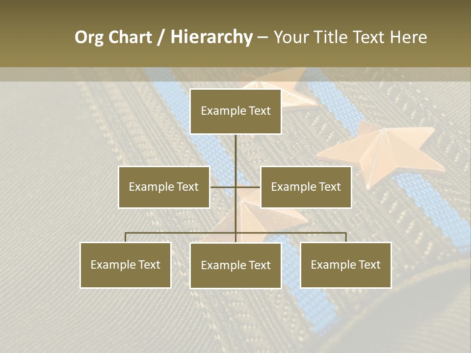 Airborne Epaulettes Gold PowerPoint Template