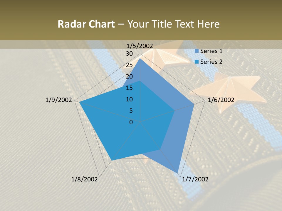 Airborne Epaulettes Gold PowerPoint Template