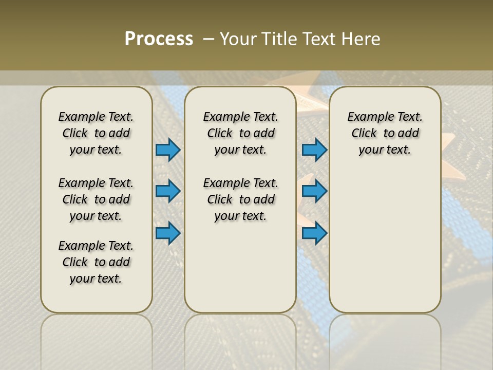 Airborne Epaulettes Gold PowerPoint Template