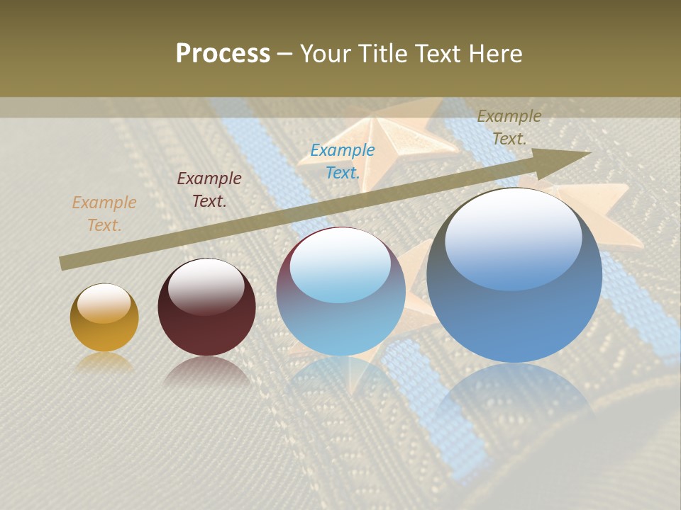 Airborne Epaulettes Gold PowerPoint Template