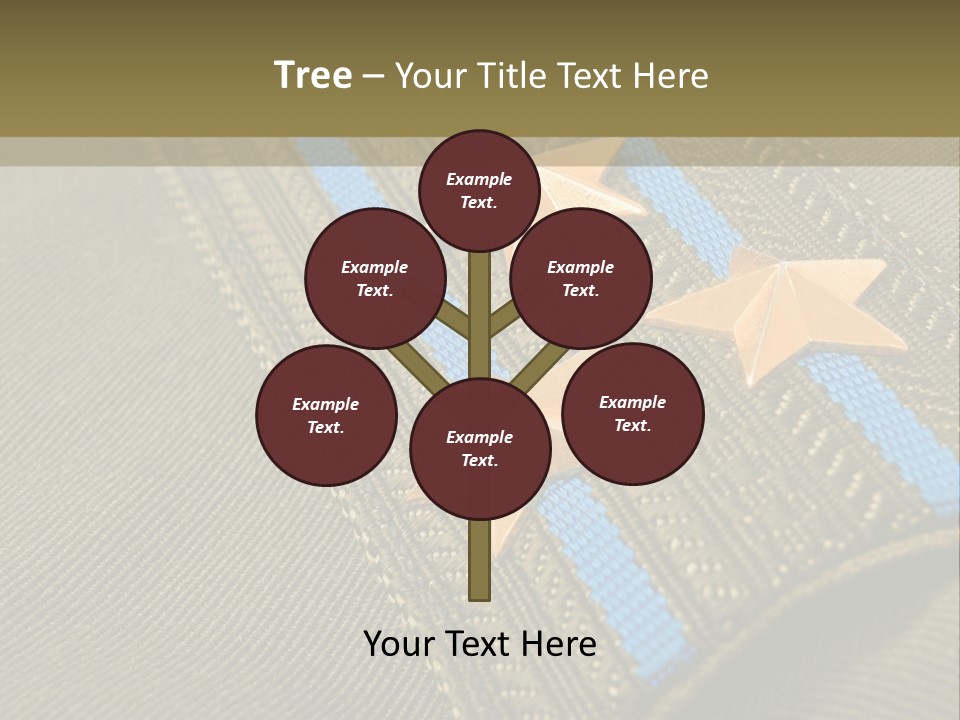 Airborne Epaulettes Gold PowerPoint Template