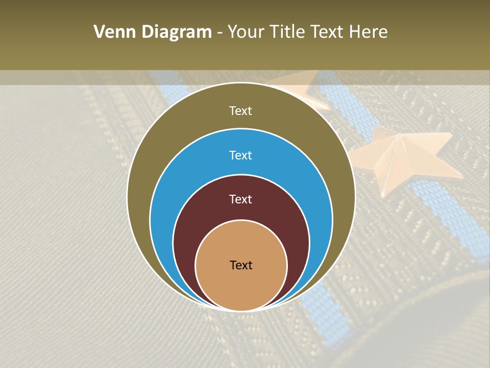 Airborne Epaulettes Gold PowerPoint Template