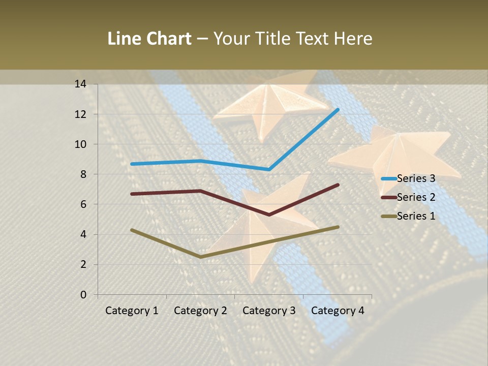 Airborne Epaulettes Gold PowerPoint Template