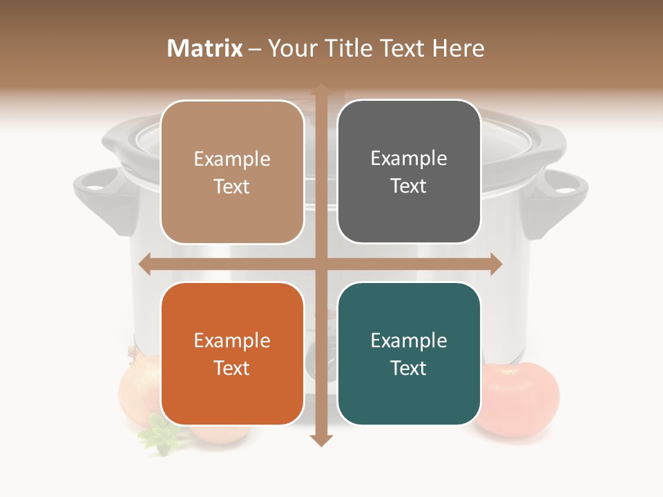 Casserole Cooker Food PowerPoint Template