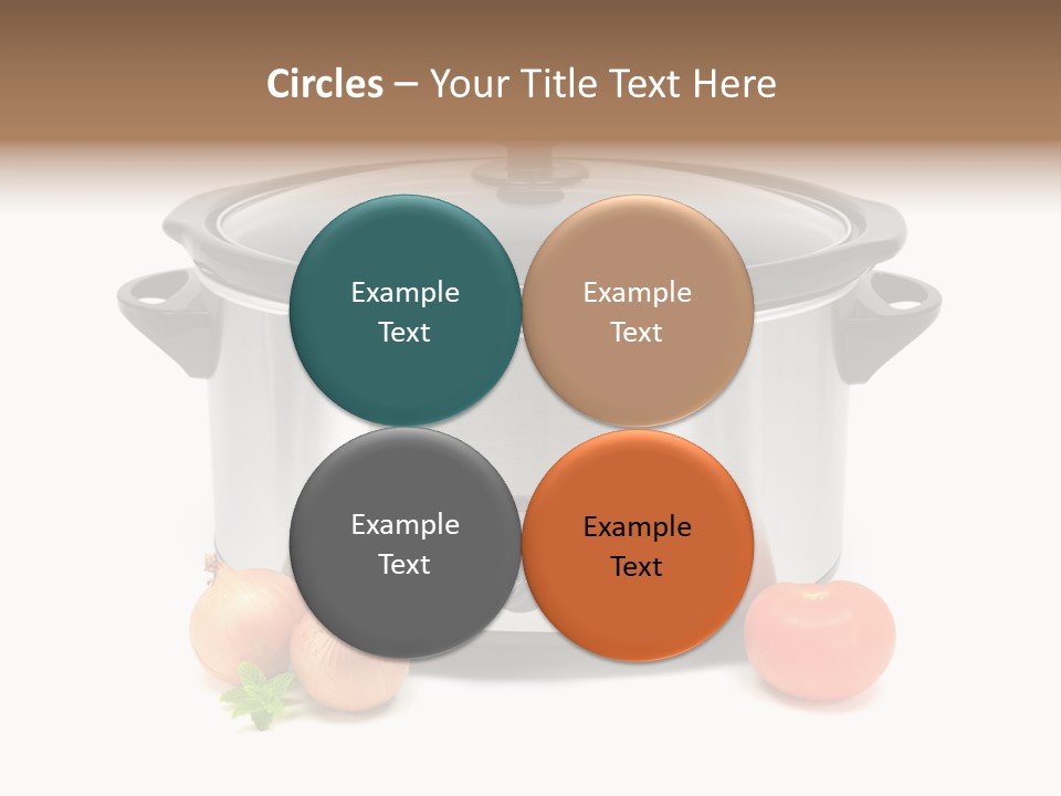 Casserole Cooker Food PowerPoint Template