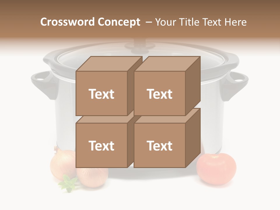 Casserole Cooker Food PowerPoint Template