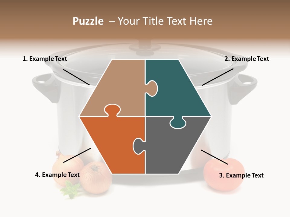 Casserole Cooker Food PowerPoint Template