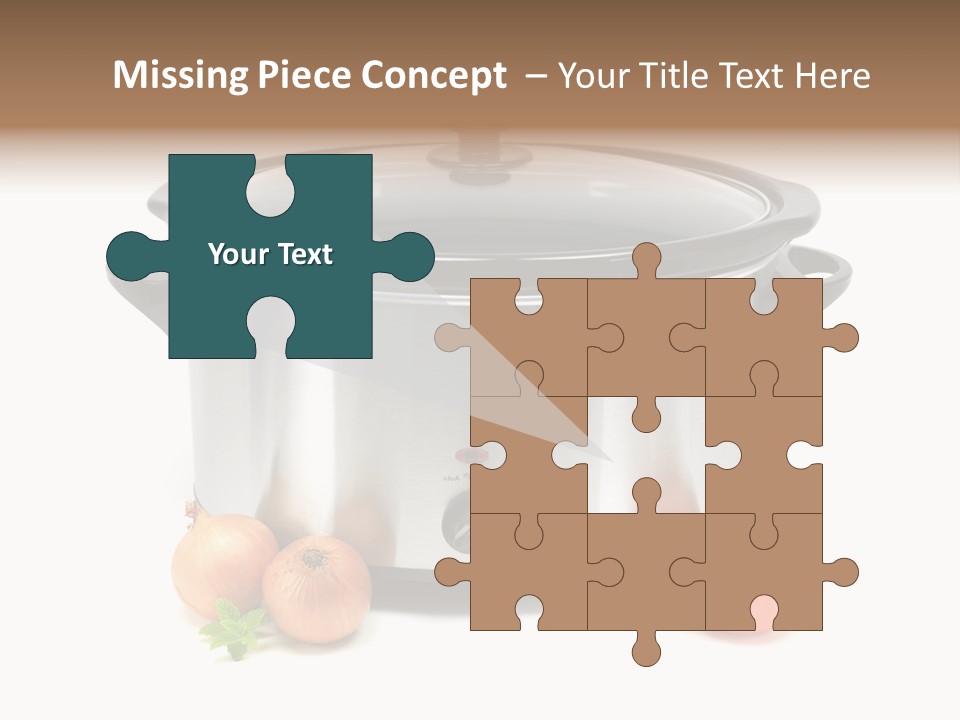 Casserole Cooker Food PowerPoint Template