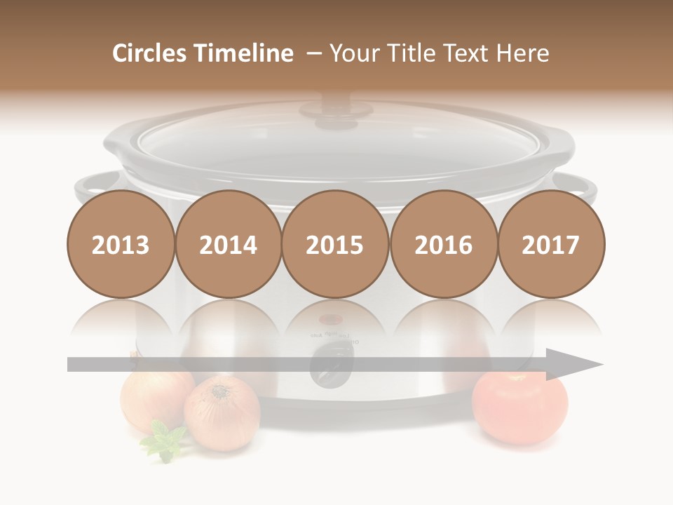 Casserole Cooker Food PowerPoint Template