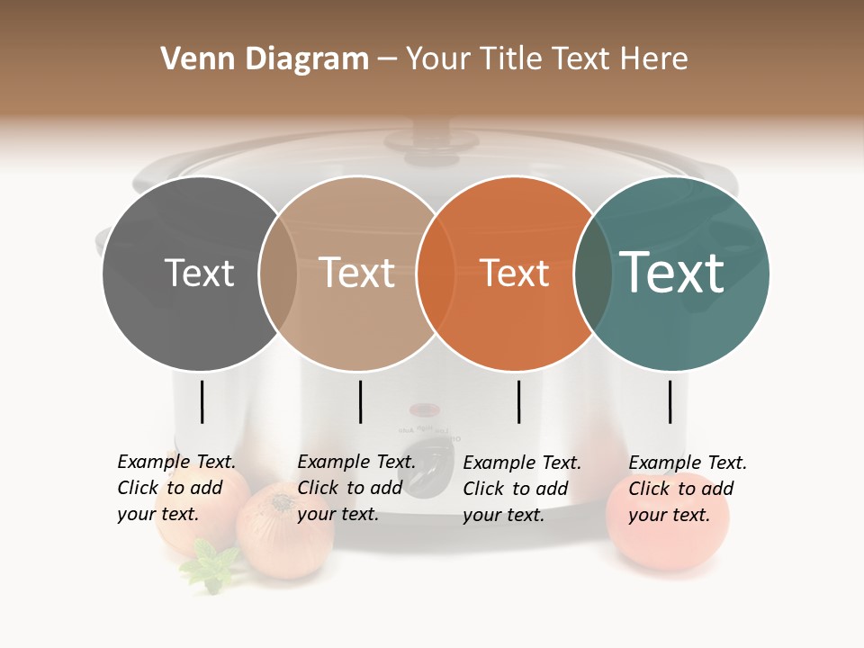 Casserole Cooker Food PowerPoint Template