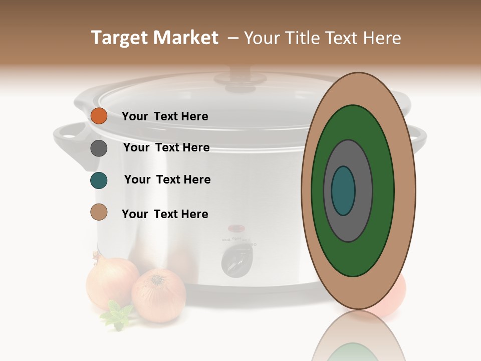 Casserole Cooker Food PowerPoint Template