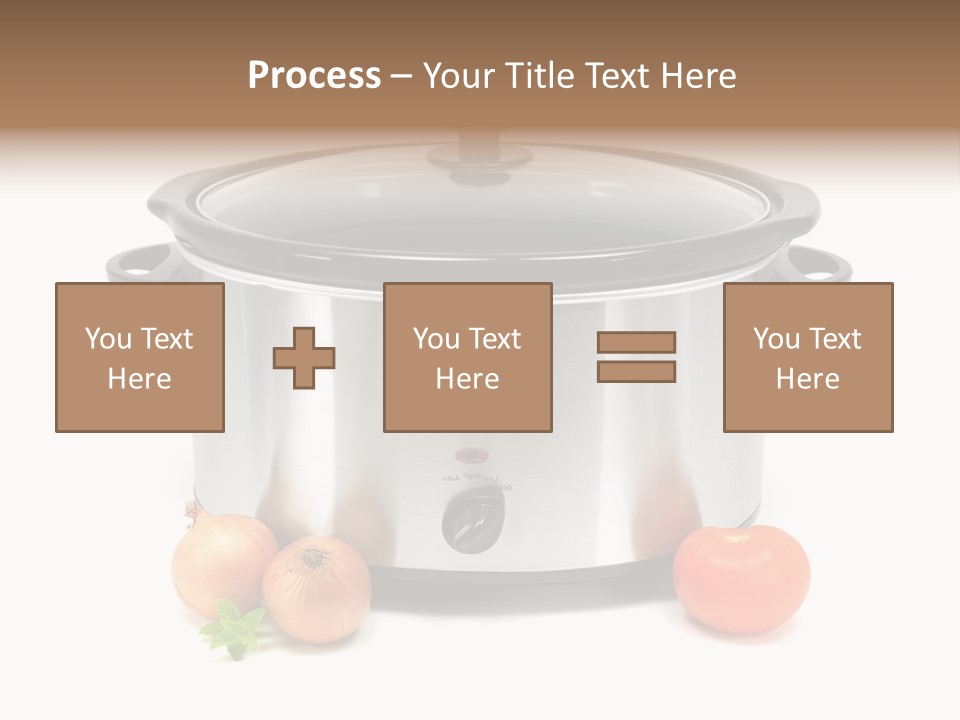 Casserole Cooker Food PowerPoint Template
