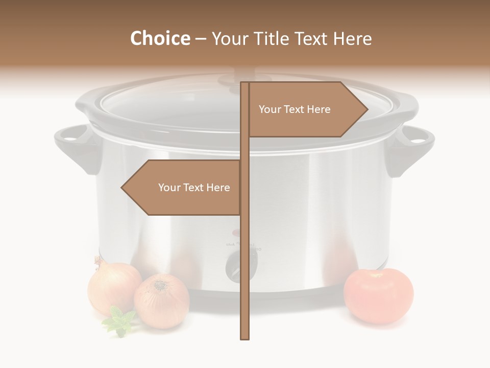 Casserole Cooker Food PowerPoint Template