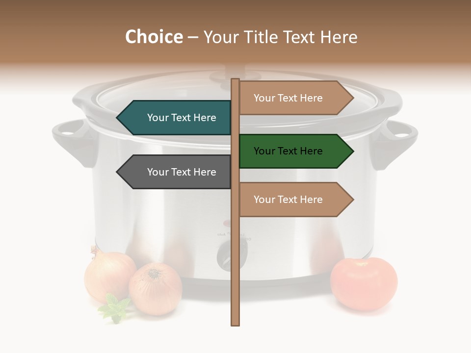 Casserole Cooker Food PowerPoint Template