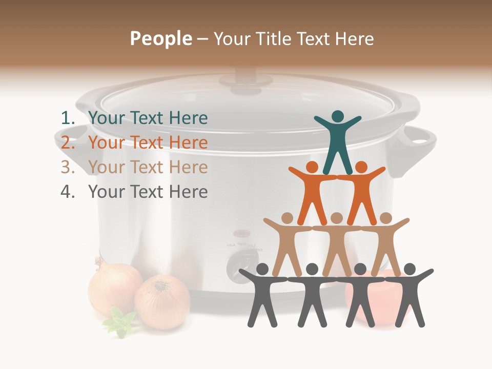 Casserole Cooker Food PowerPoint Template