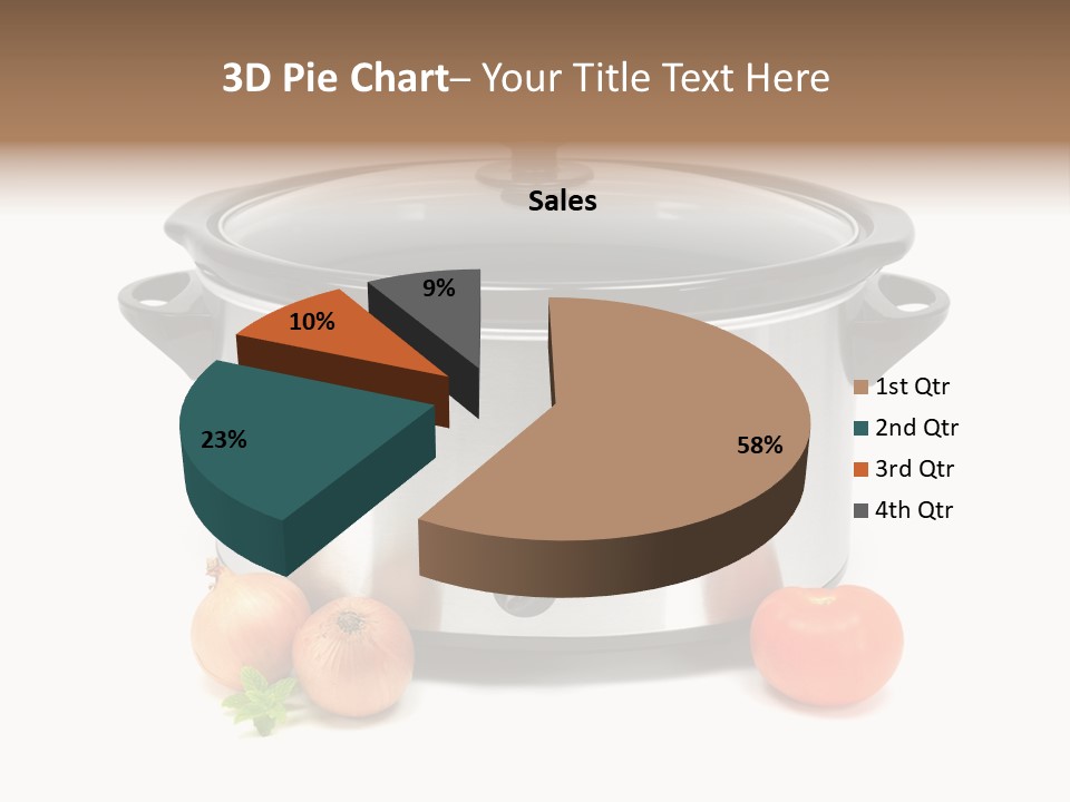 Casserole Cooker Food PowerPoint Template