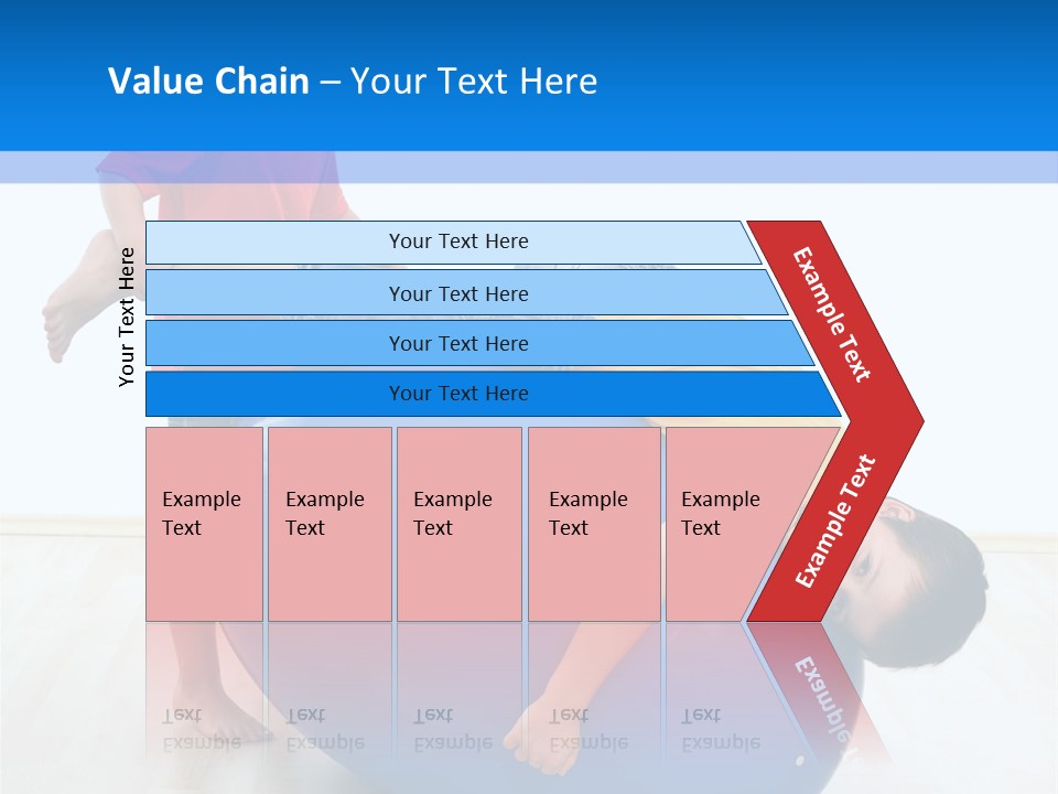 Carefree Kid Sport PowerPoint Template