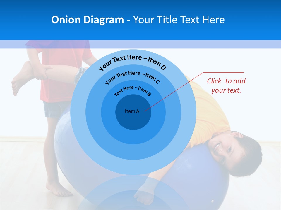 Carefree Kid Sport PowerPoint Template