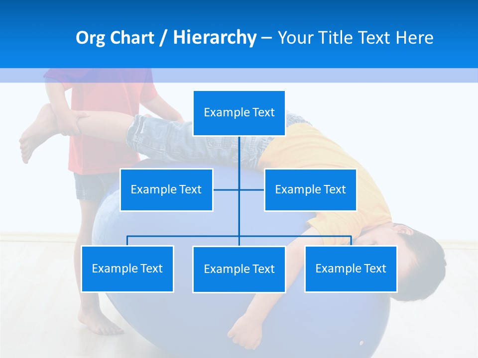 Carefree Kid Sport PowerPoint Template
