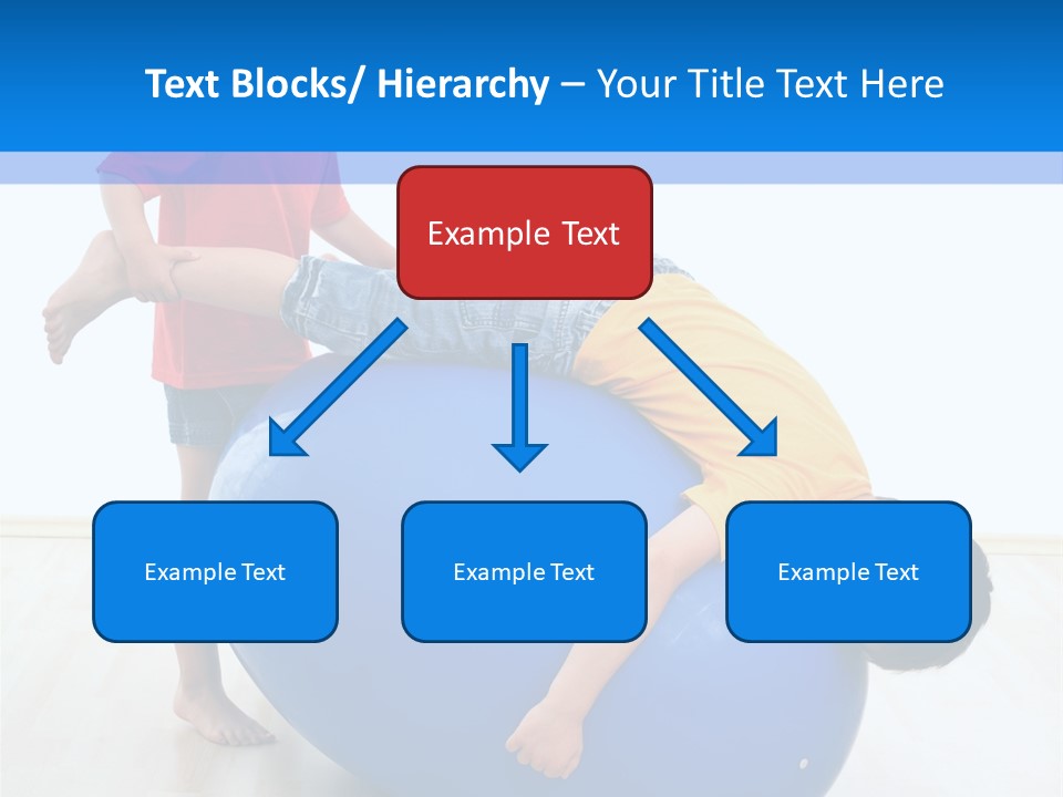 Carefree Kid Sport PowerPoint Template