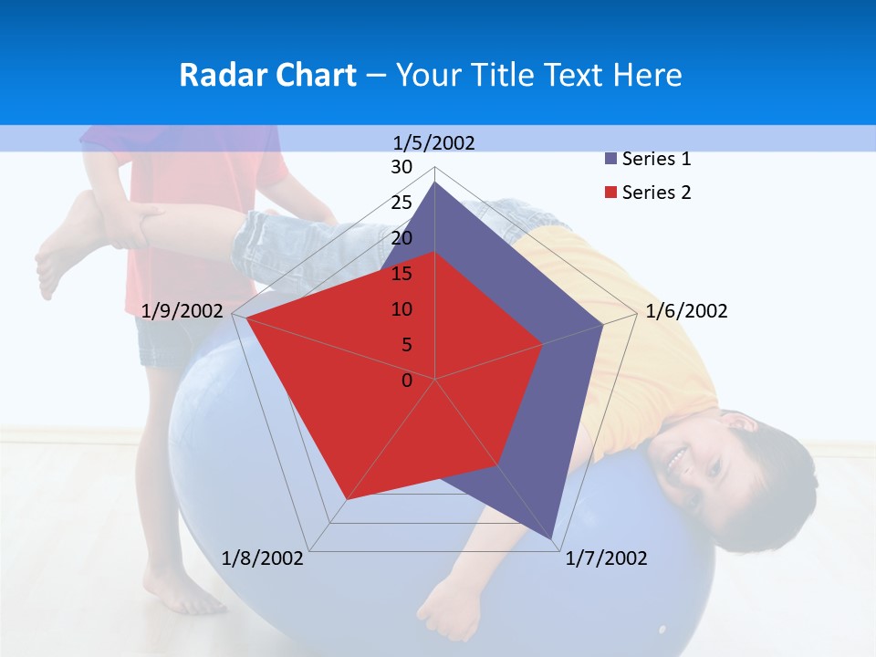 Carefree Kid Sport PowerPoint Template