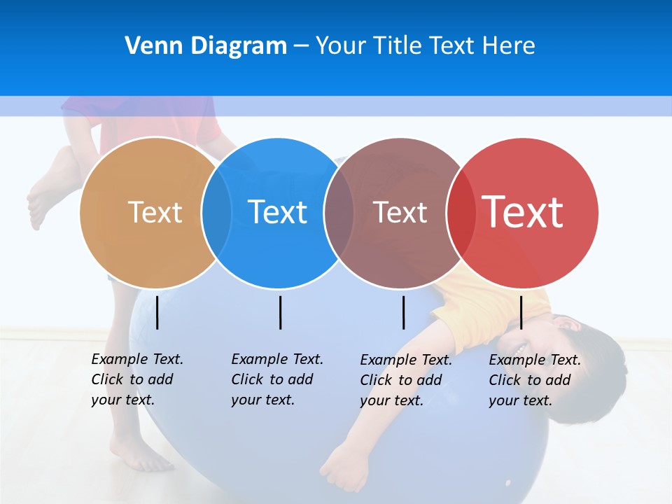 Carefree Kid Sport PowerPoint Template