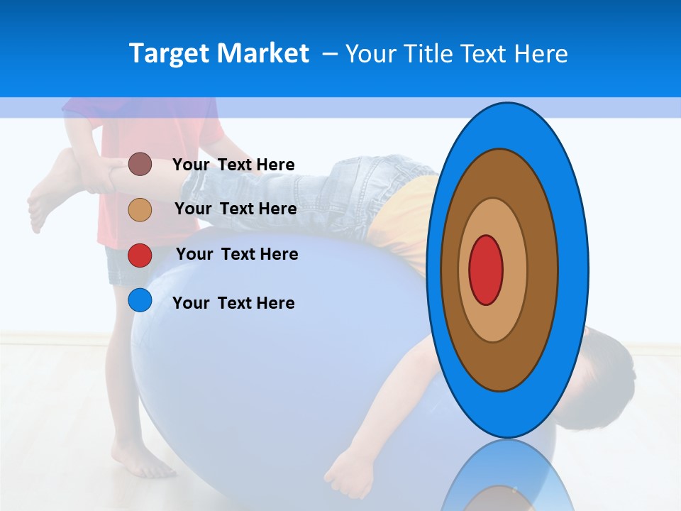 Carefree Kid Sport PowerPoint Template