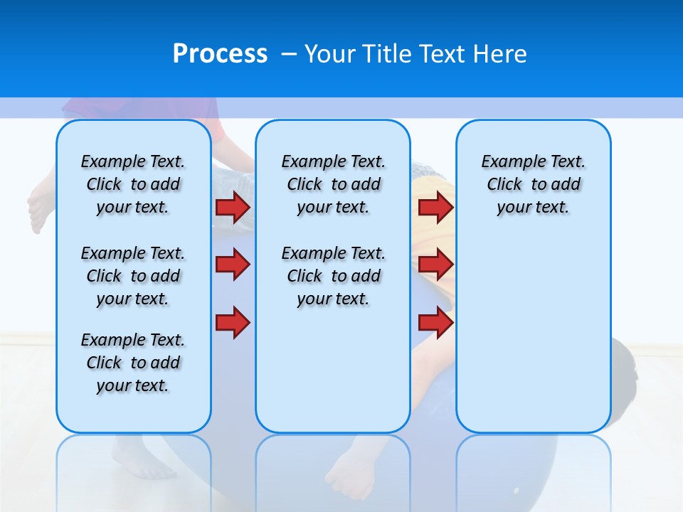 Carefree Kid Sport PowerPoint Template