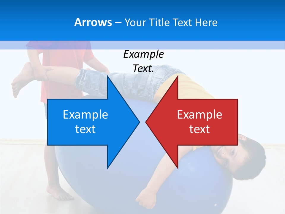 Carefree Kid Sport PowerPoint Template