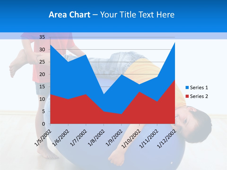 Carefree Kid Sport PowerPoint Template