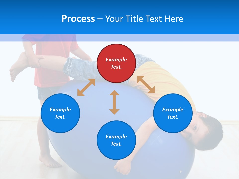 Carefree Kid Sport PowerPoint Template