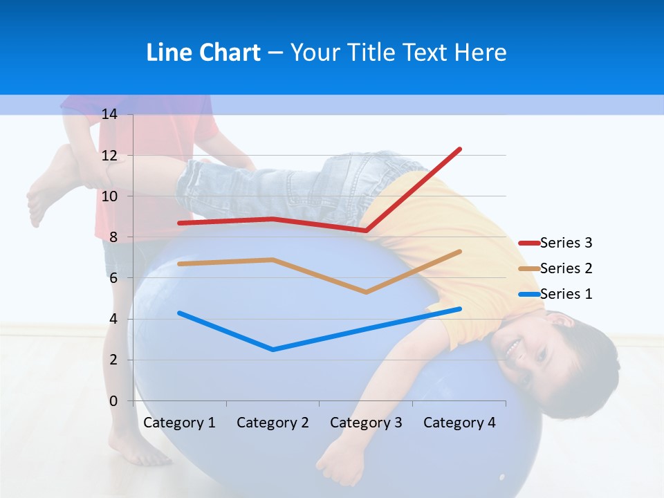 Carefree Kid Sport PowerPoint Template
