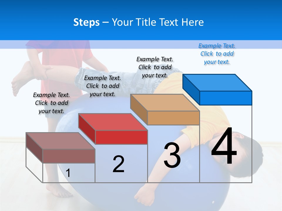 Carefree Kid Sport PowerPoint Template