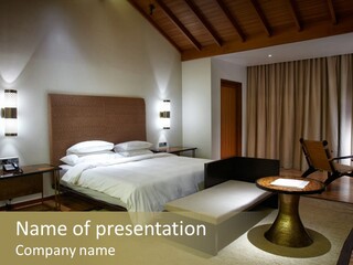 Sleeping Travel Design PowerPoint Template