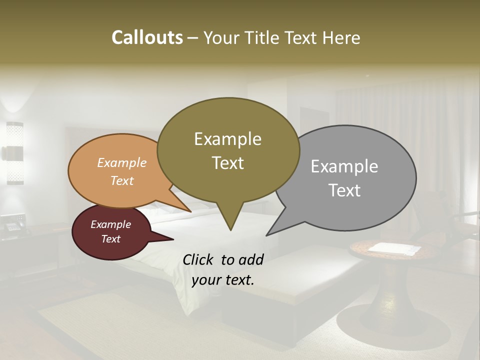 Sleeping Travel Design PowerPoint Template