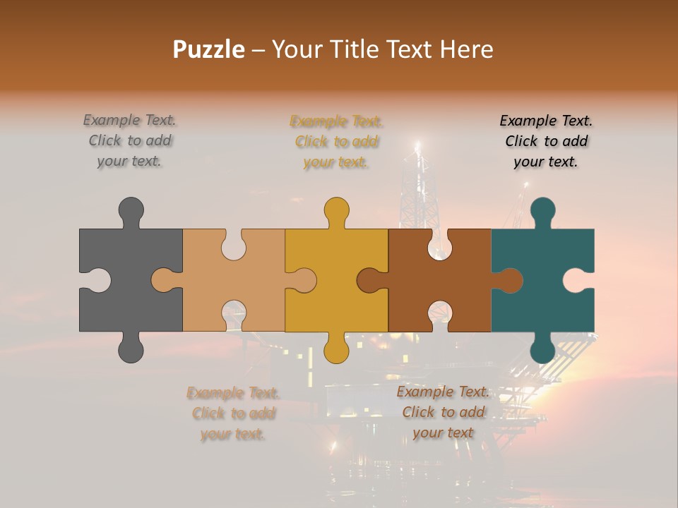 Vegetable Portrait Diet PowerPoint Template