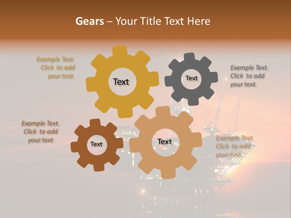 Vegetable Portrait Diet PowerPoint Template